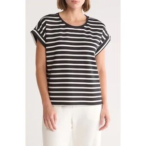 T Tahari Striped Top